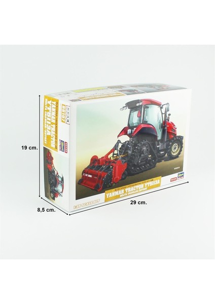 66107 1/35 Ölçek, Yanmar Tractor YT5113A (Delta Crawler/rotary), Plastik Model Kiti indirimleri