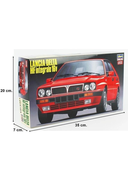 20710 1/24 Ölçek, Lancia Delta Hf Integrale 16V, Otomobil Plastik Model Kiti indirimleri