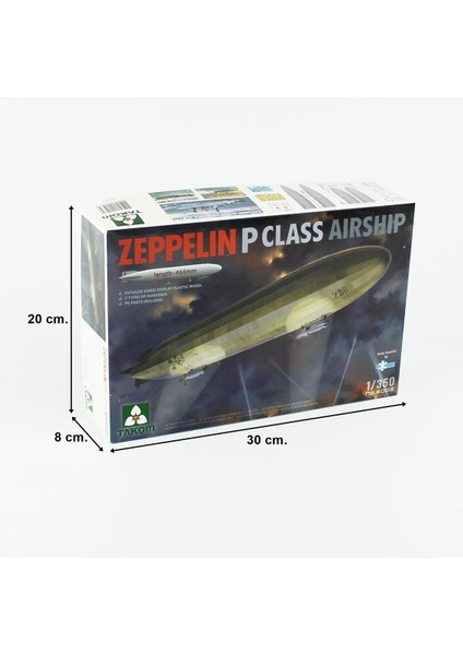 6002 1/350 Ölçek, P Sınıfı Zeplin, Plastik Model Kiti indirimleri