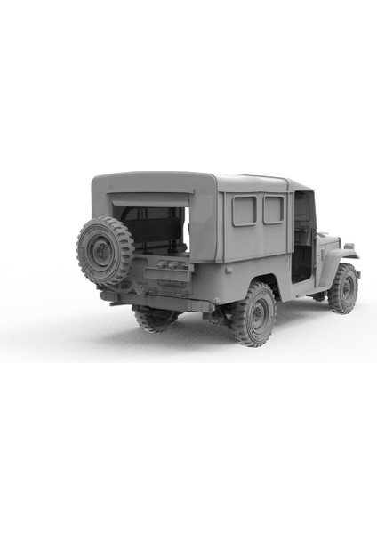 Ak 35004 1/35 Ölçek, FJ43 Tenteli Suv (Idf ve Laf Silahlı), Askeri Araç Plastik Model Kiti modelleri