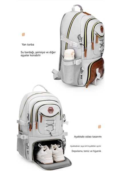 Hafif ve Büyük Kapasiteli Oxford Kumaş Tırmanma Çantası (Yurt Dışından) modelleri