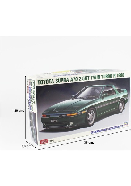 20538 1/24 Ölçek, Toyota Supra A70 2.5gt Twin Turbo R 1990, Otomobil Plastik Model Kiti indirimleri