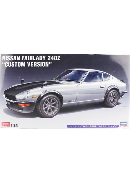 20682 1/24 Ölçek, Nissan Fairlady 240Z (Custom Version), (Limited Edition) Otomobil Plastik Model Kiti