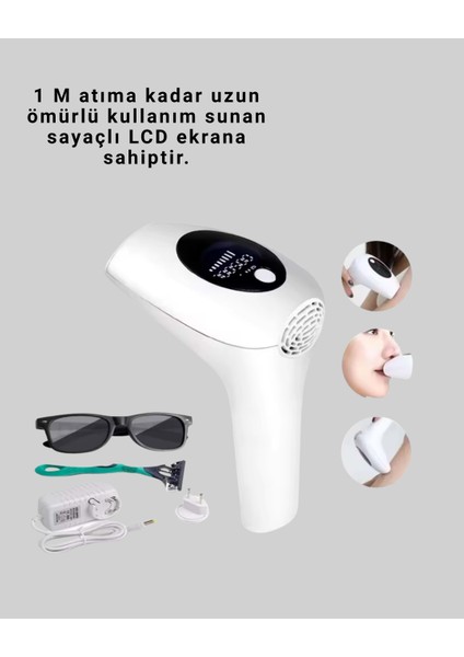 Hasuba HS-262 Ipl Epilasyon Cihazı LCD Ekranlı 1m Flaş fırsatları