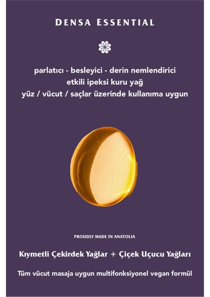Parlatıcı & Besleyici Vücut Yağı - Ipeksi Kuru Yağ 50 ml / Derin Nemlendirme Etkili fırsatları