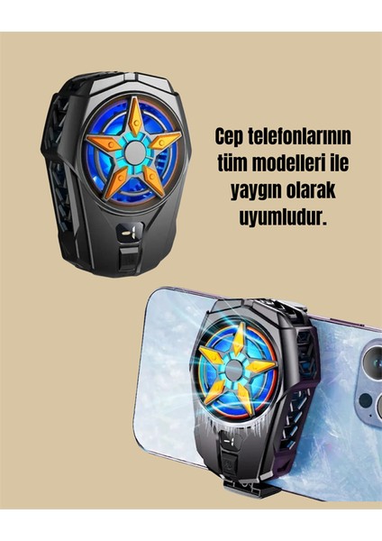 Ergonomik Telefon Soğutucu – 2 Hız Ayarı, Hafif ve Taşınabilir indirimleri