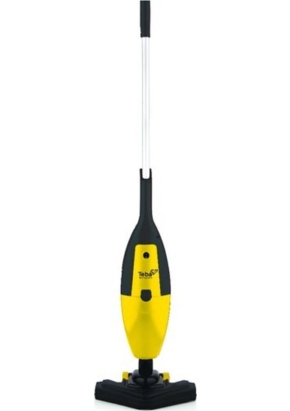 Siyah Dik Süpürge, Pratik ve Şık Temizlik Aracı