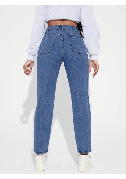Kadın Boyfriend Denim Jean Pantolon fiyatları