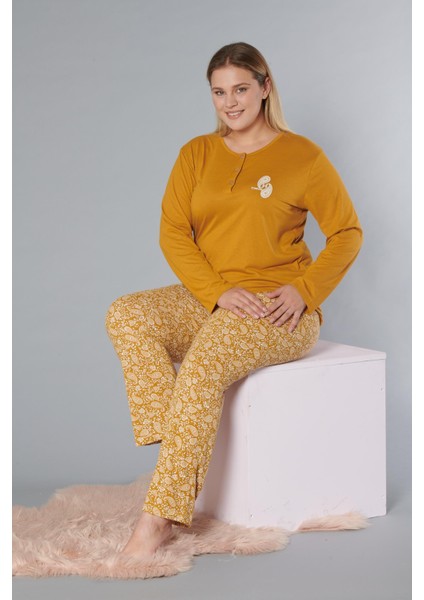 Battal Uzun Kol Pijama Takımı B09-173 modelleri