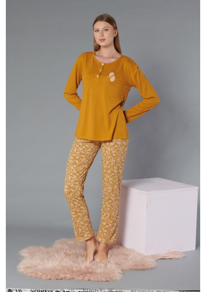 Uzun Kol Pijama Takımı 09-245 modelleri