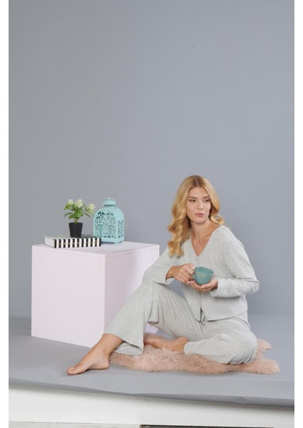 Uzun Kol Pijama Takımı 09-266