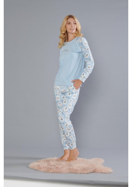 Uzun Kol Pijama Takımı 09-274 modelleri