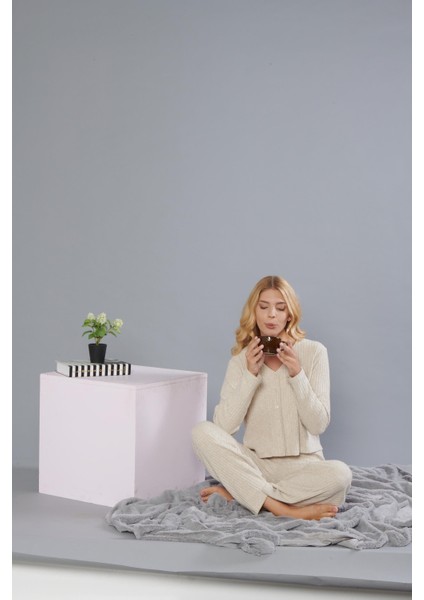 Uzun Kol Pijama Takımı 09-266 modelleri