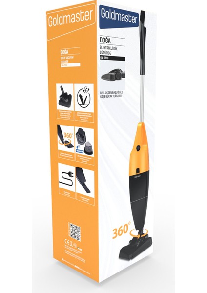 2 Lt Hazneli, 800 W, Yıkanabilir Filtreli 2'li Temizlik Elektrikli Süpürge indirimleri