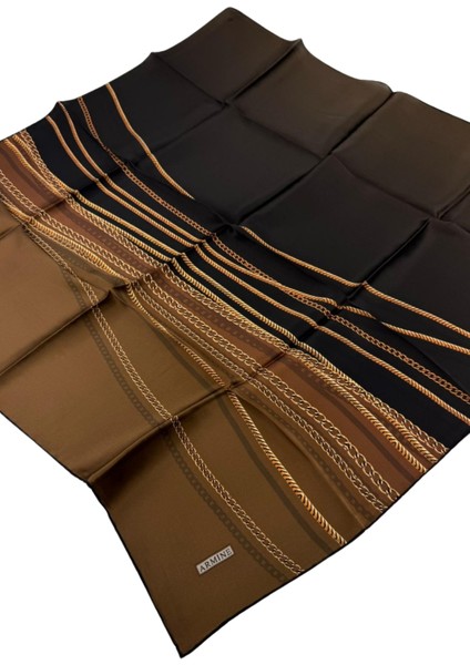 Nostalji Serisi Sura Ipek Eşarp 7400DS-35