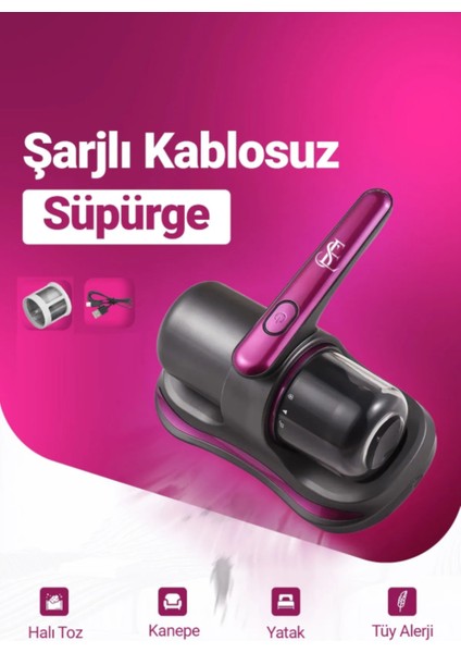 Şarjlı Uv-C 100W El Vakumu ile Güçlü Temizlik ve Toz Alma fiyatları