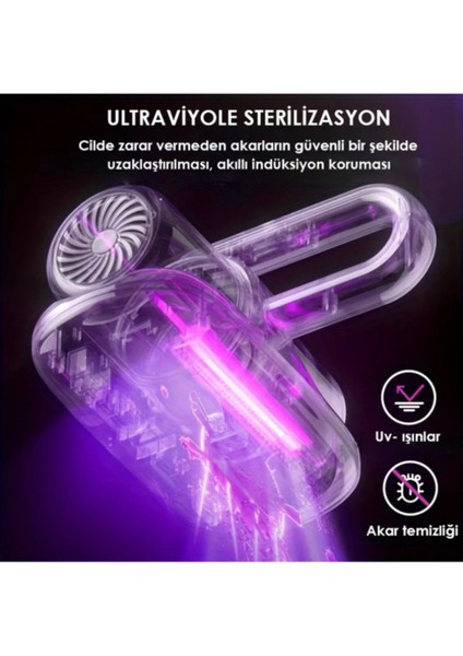 Şarjlı Uv-C 100W El Vakumu ile Güçlü Temizlik ve Toz Alma indirimleri