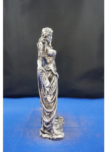 Frigga Annelik Tanrıçası Heykeli – 22 cm Mitolojik Biblo, Ev Dekor ve Hediyelik Gümüş modelleri