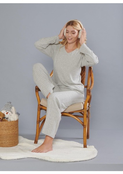 Uzun Kol Pijama Takımı 09-262