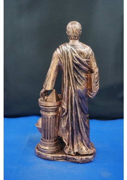 Pisagor Matematikçi & Filozof Heykeli – 31 cm Dekoratif Biblo, Ev & Ofis Aksesuarı Bakır fırsatları