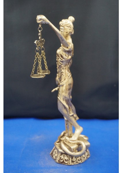 Themis Adalet Tanrıçası Heykeli – 30 cm Avukatlar Için Dekoratif Biblo, Ev & Ofis Aksesuarı Altın modelleri