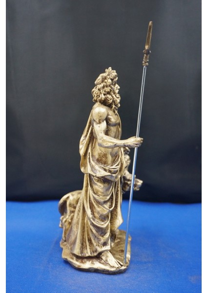 Hades Heykel Biblo Tasarım – 25 cm Mitolojik Obje Hediyelik Eşya Ev Dekor Altın indirimleri