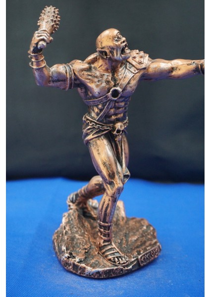 Kiklop (Tepegöz) Biblo Mitolojik Tasarım – Cyclops Heykel 21 cm Ev Dekor & Hediyelik Aksesuar Bakır fiyatları