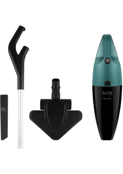 Yeşil Dikey Elektrikli Süpürge SR-5010 Smarty, Güçlü ve Şık Temizlik Aleti