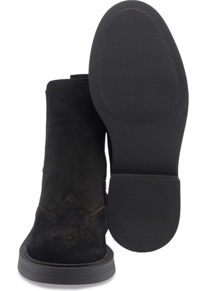 Siyah Hakiki Deri Kadın Casual Bot - K24K1BT67616-A01 fırsatları