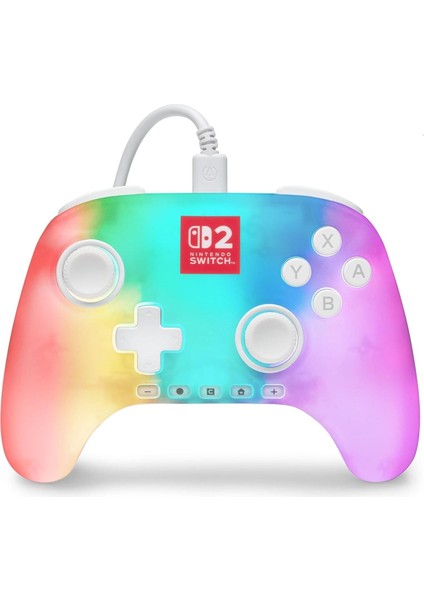 Advantage Nintendo Switch 2 Lumectra Wired Pro Controller Kablolu Oyun Kolu Beyaz fiyatları