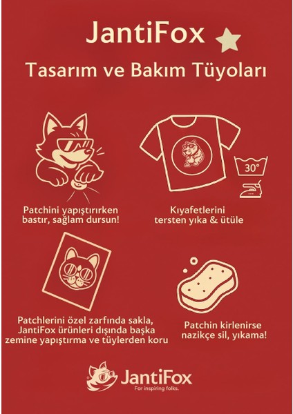 Unisex, 100% Koton, Çocuk, Oversize, Janti Fox Patchleriyle Tasarlanabilir Indigo Sweatshirt