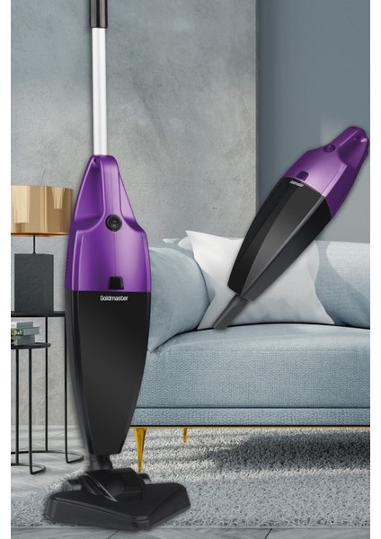 Mor Renkli, Dik Elektrikli Süpürge, Güçlü ve Şık Tasarım, Pratik Kullanım fiyatları
