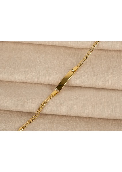 Nino Altın Figaro Zincir Çocuk Bilekliği fiyatları