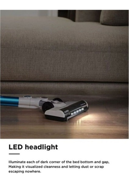 Kablosuz Dikey Süpürge, Beyaz, Hafif ve Güçlü Temizlik Aracı fırsatları