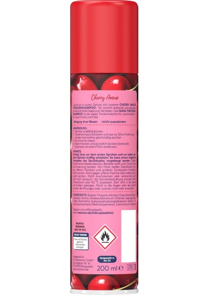 Kuru Şampuan Amour Cherry 200 ml fiyatları