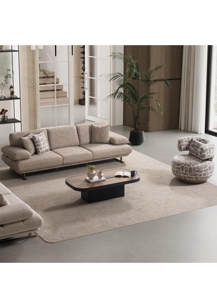 New Prag Koltuk Takımı Dörtlü Koltuk Kanepe