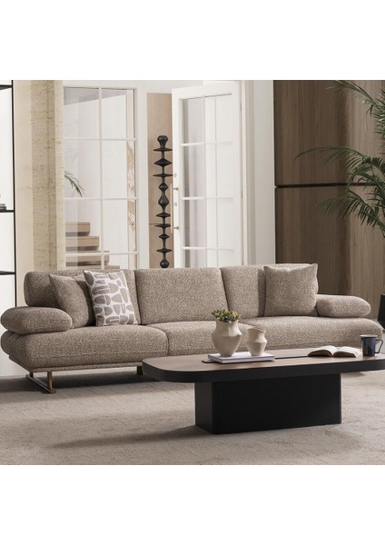 New Prag Koltuk Takımı Dörtlü Koltuk Kanepe