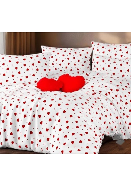 %100 Pamuk Lüks Kalpli 63 Tel Nevresim Takımı