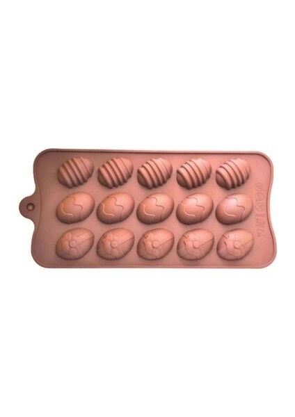 Silikon Çikolata Kalıbı Yumurta 21X9.5X1.3CM (Ymr-21)