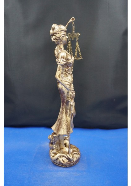 Themis Adalet Tanrıçası Heykeli – 32 cm Avukatlar Için Dekoratif Biblo, Ev & Ofis Aksesuarı Altın indirimleri