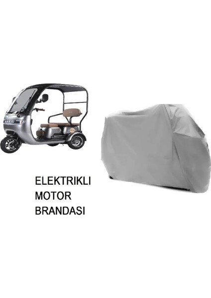 Arora Rüzgar Pro 60V20AH Tricyle Su Geçirmez Motor Brandası