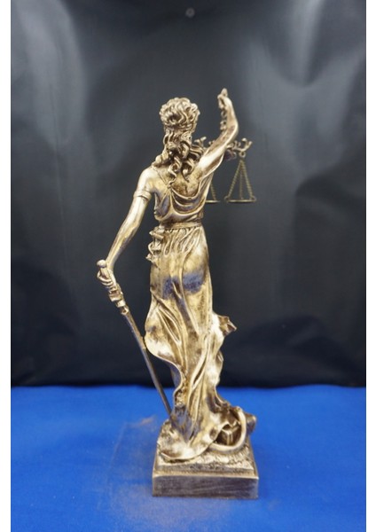 Themis Adalet Tanrıçası Heykeli – 40 cm Avukatlar Için Dekoratif Biblo, Ev & Ofis Aksesuarı Altın fırsatları