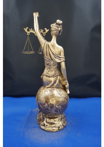 Themis Adalet Tanrıçası Heykeli – 34 cm Dünya Üstünde Dekoratif Biblo, Ev & Ofis Aksesuarı Altın fırsatları