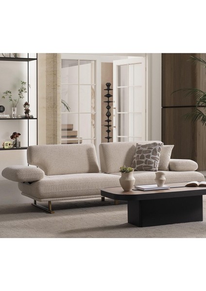 New Prag Koltuk Takımı Üçlü Koltuk Kanepe