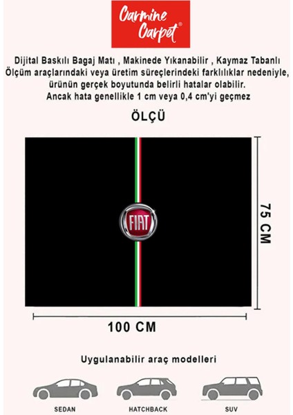 Dijital Baskı Dekoratif Kupon Desen Araba Bagaj Matı Yıkanabilir Bagaj Havuzu modelleri