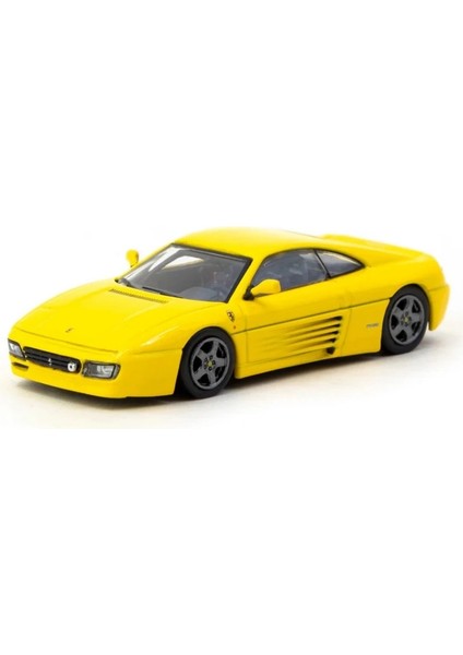 Tarmac Works x Ixo Models 1/64 Ferrari 348 Challenge Yellow