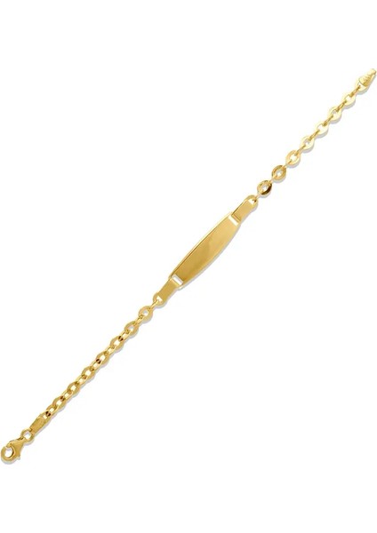 Nino Altın Halka Zincir Çocuk Bilekliği