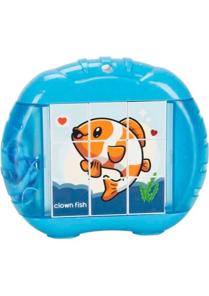 4836 Sun-Yfn-Dönen Puzzle Balık Temalı modelleri