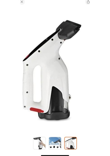 2000MAH Kablosuz Cam Temizleme Cihazı Beyaz Renk