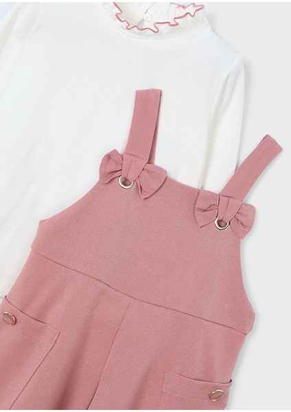 4914-22 Kız Çocuk Pembe Elbise fiyatları
